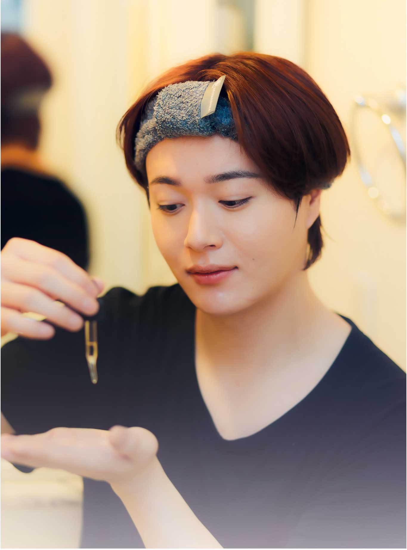 内海大輔さん美容液